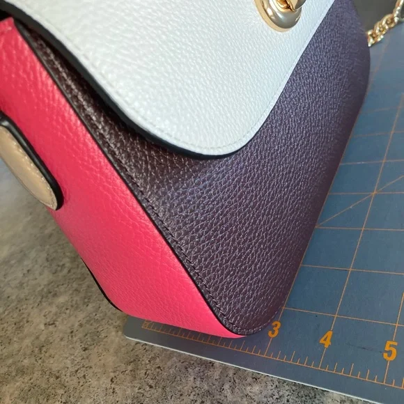 👜 [Coach] Marlie Colorblock Leather Purse C2836, EUC - Picture 7 of 10